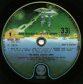 LP Baker Gurvitz Army: The Baker Gurvitz Army 541628