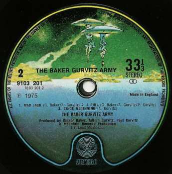 LP Baker Gurvitz Army: The Baker Gurvitz Army 541628