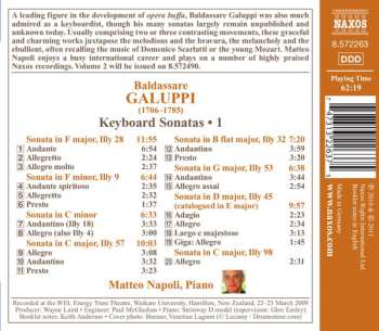 CD Baldassare Galuppi: Keyboard Sonatas • 1 475723