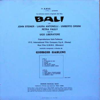 LP Giorgio Gaslini: Bali (Colonna Sonora Originale Del Film) 370486