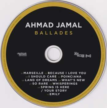 CD Ahmad Jamal: Ballades 3498