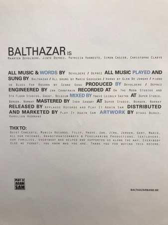 LP Balthazar: Applause 396554