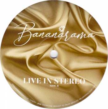 LP Bananarama: Live In Stereo CLR 153702