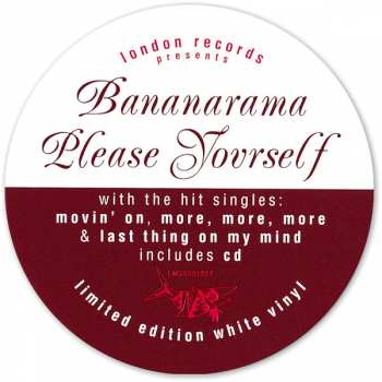LP/CD Bananarama: Please Yourself LTD | CLR 88899