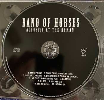 CD Band Of Horses: Acoustic At The Ryman 238577