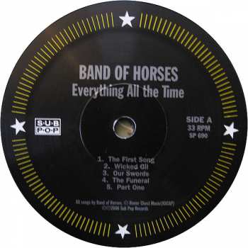 LP Band Of Horses: Everything All The Time 11778