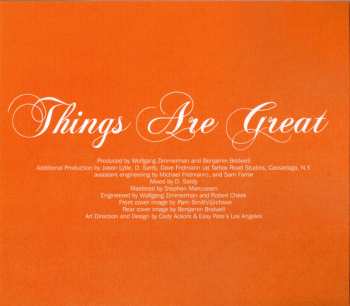 CD Band Of Horses: Things Are Great 403589