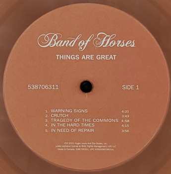 LP Band Of Horses: Things Are Great LTD | CLR 386982