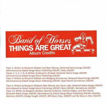 CD Band Of Horses: Things Are Great 403589