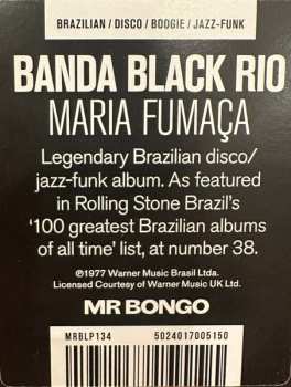 LP Banda Black Rio: Maria Fumaça
