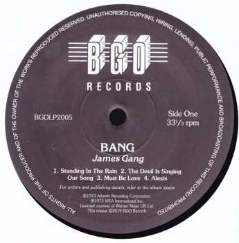 LP James Gang: Bang 3568