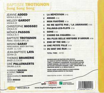 CD Baptiste Trotignon: Song Song Song 446186