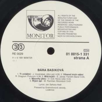 LP Bára Basiková: Bára Basiková 43094