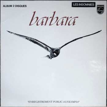 Album Barbara: Enregistrement Public À L'Olympia (Les Insomnies) 