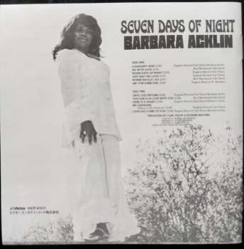 CD Barbara Acklin: Seven Days Of Night