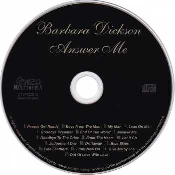 CD Barbara Dickson: Answer Me 267770