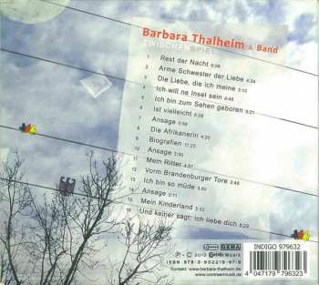CD Barbara Thalheim & Band: Zwischenspiel 275530