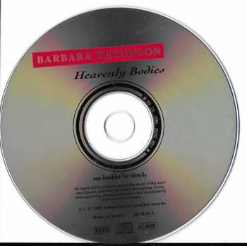 CD Barbara Thompson: Heavenly Bodies 261809
