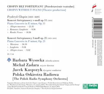 CD Barbara Wysocka: Chopin Bez Fortepianu (Przedstawienie Teatralne) 318743