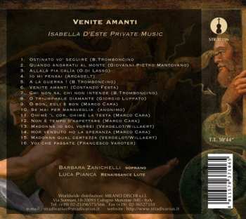 CD Barbara Zanichelli: Venite Amanti (Frottole And Madrigals From The Italian Renaissance) 410127
