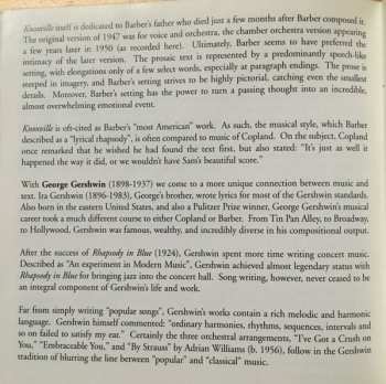 CD George Gershwin: So Much To Tell