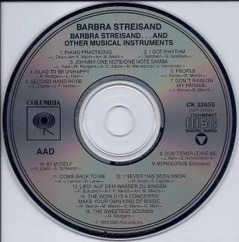 CD Barbra Streisand: Barbra Streisand...And Other Musical Instruments 147090