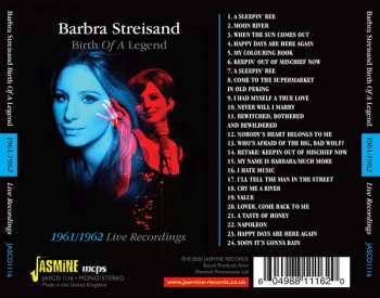 CD Barbra Streisand: Birth Of A Legend 1961-1962 (Live Recordings) 413044