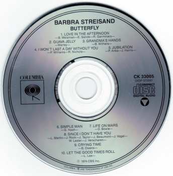 CD Barbra Streisand: ButterFly 116221