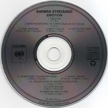 CD Barbra Streisand: Emotion 429070