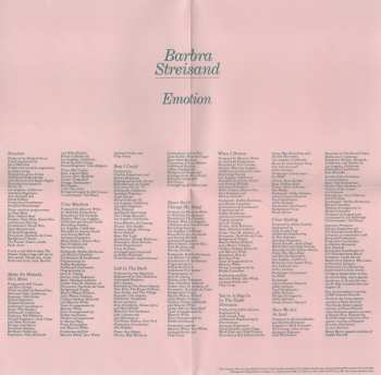 CD Barbra Streisand: Emotion 429070