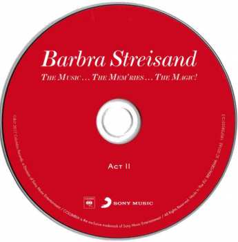 2CD Barbra Streisand: The Music... The Mem'ries... The Magic! (Live In Concert) DLX 24431