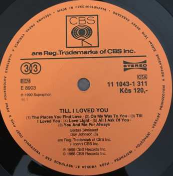 LP Barbra Streisand: Till I Loved You 42013