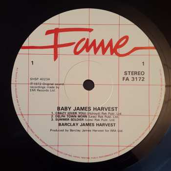 LP Barclay James Harvest: Baby James Harvest
