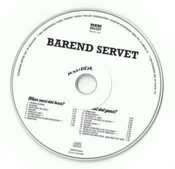 CD Barend Servet: Waar Moet Dat Heen? 92906