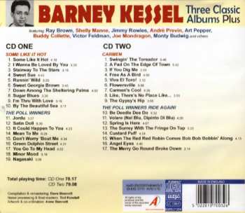 2CD Barney Kessel: Three Classic Albums Plus: Some Like It Hot / The Poll Winners / Carmen / The Poll Winners Ride Again! 175087
