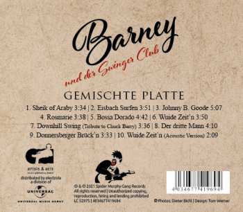 CD Barney Und Der Swinger Club: Gemischte Platte 373162