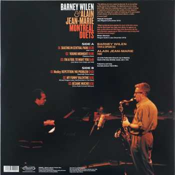 LP Barney Wilen: Montreal Duets LTD 76168