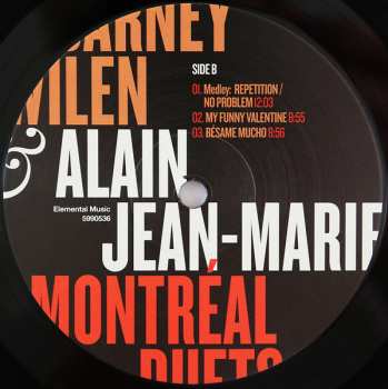 LP Barney Wilen: Montreal Duets LTD 76168
