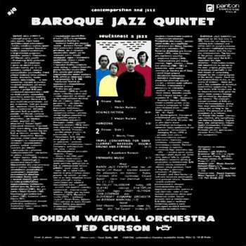 LP Barok Jazz Kvintet: Contemporation And Jazz = Současnost A Jazz (PODPIS a VĚNOVÁNÍ Alexeje Frieda) 50065