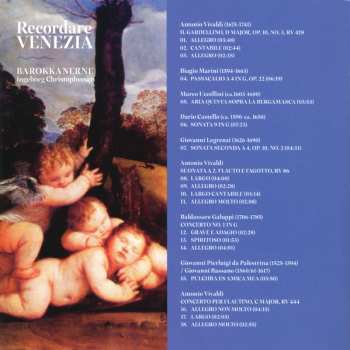 CD Barokkanerne: Recordare Venezia 530291