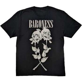 Merch Baroness: Baroness Unisex T-shirt: Razor Bloom (back Print) (medium) M