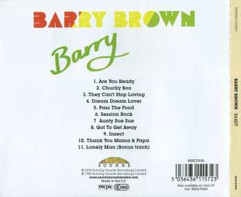 CD Barry Brown: Barry 122616