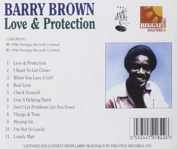 CD Barry Brown: Love & Protection 308600