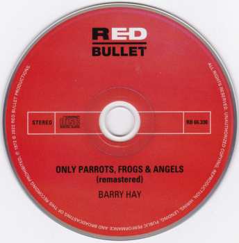 CD Barry Hay: Only Parrots, Frogs And Angels 404332
