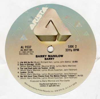 LP Barry Manilow: Barry 353888