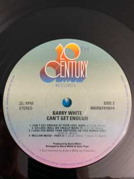 LP Barry White: Can't Get Enough 6339
