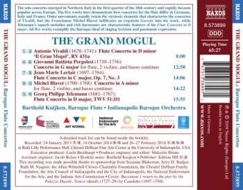 CD Barthold Kuijken: The Grand Mogul – Virtuosic Baroque Flute Concertos 221607