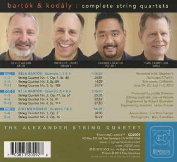 3CD Béla Bartók: The Complete String Quartets