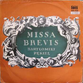 Album Bartłomiej Pękiel: Missa Brevis
