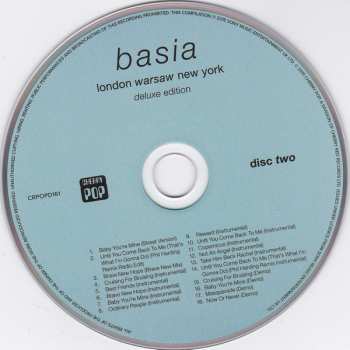 2CD Basia: London Warsaw New York DLX 115837